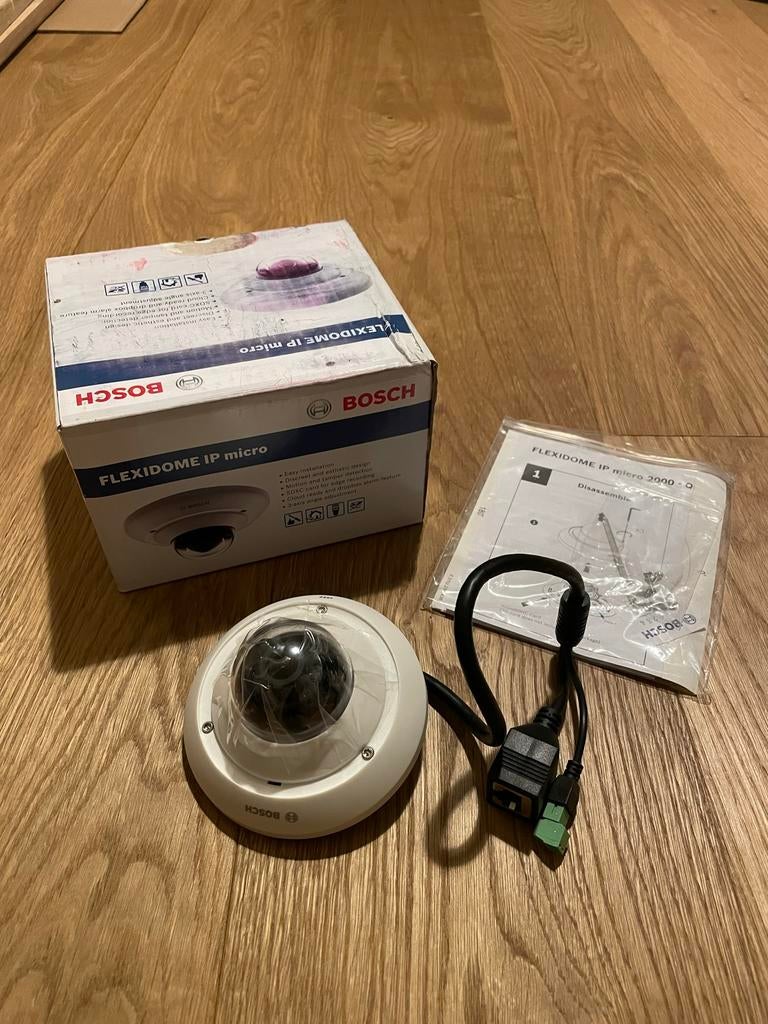 Bosch FLEXIDOME IP micro - beveiligingscamera, Ophalen, Nieuw, Binnencamera