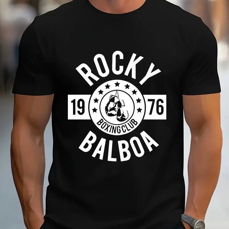 T-Shirt Rocky Balboa, Ophalen of Verzenden, Nieuw, Overige maten