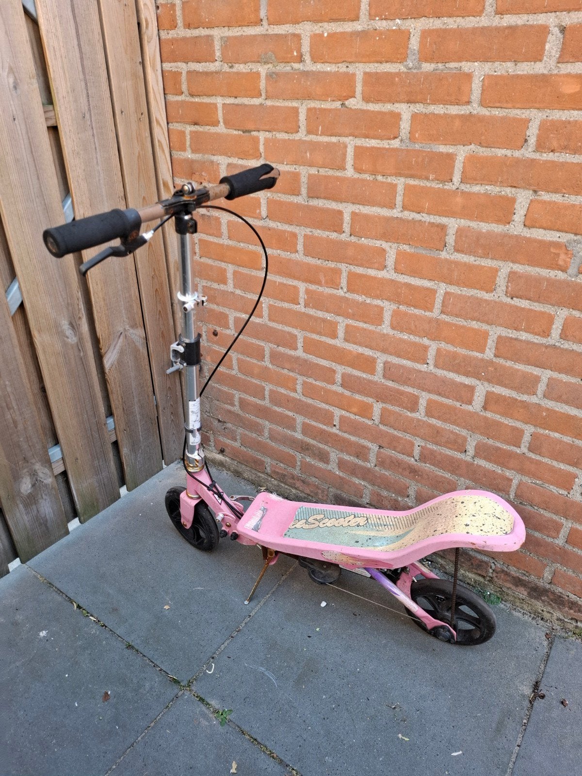 Space scooter step roze, Fietsen en Brommers, Steps, Ophalen, Gebruikt, Gewone step