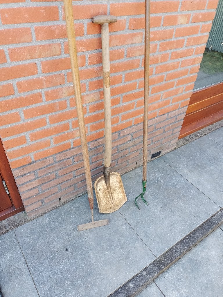 tuingereedschap, Tuin en Terras, Hand-tuingereedschap, Ophalen, Gebruikt, Schoffel