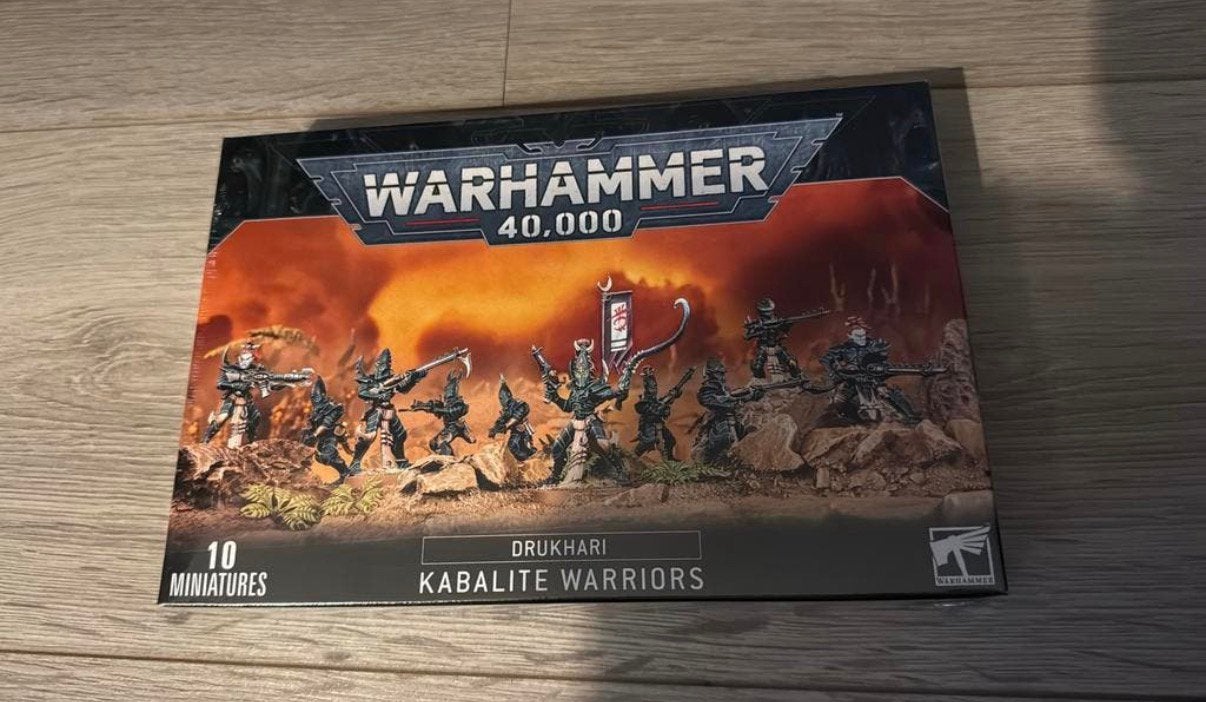 Warhammer 40k Drukhari Dark Eldar Kabalite Warriors sealed, Hobby en Vrije tijd, Wargaming, Ophalen of Verzenden, Zo goed als nieuw