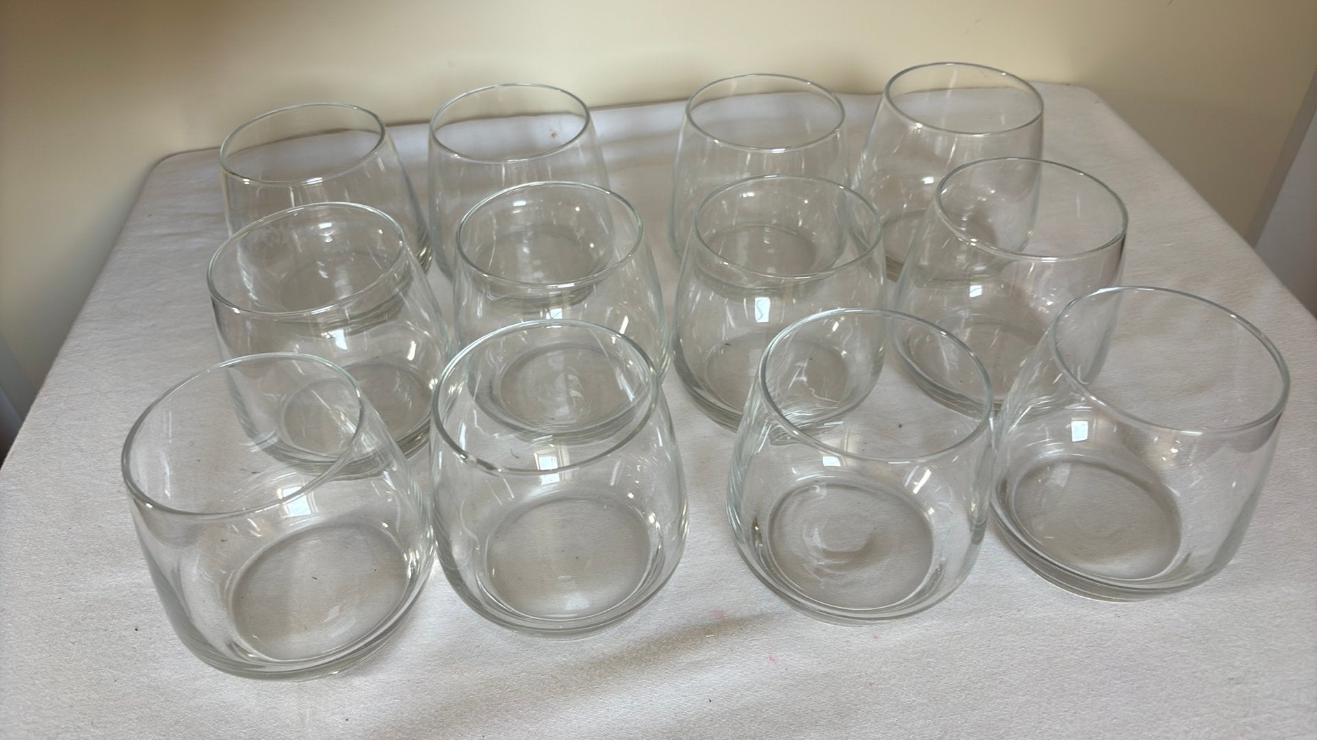 12 delig glas servies, Ophalen, Glas, Overige stijlen, Glas of Glazen