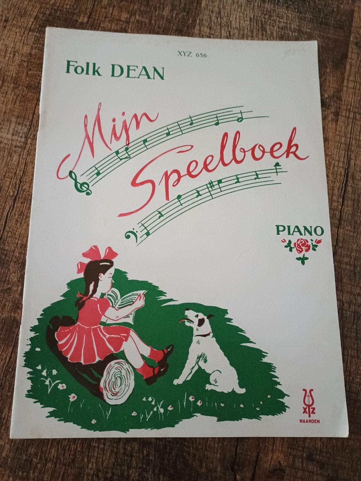 Folk Dean - Piano  - Mijn speelboek, Gebruikt, Klassiek, Les of Cursus, Ophalen of Verzenden