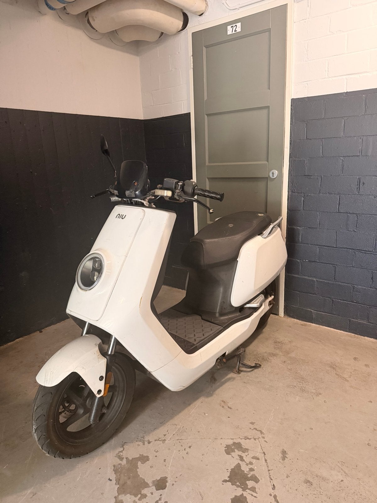 Niu Elektrische Scooter - Wit, Ophalen, Gebruikt, Elektrisch, Overige merken