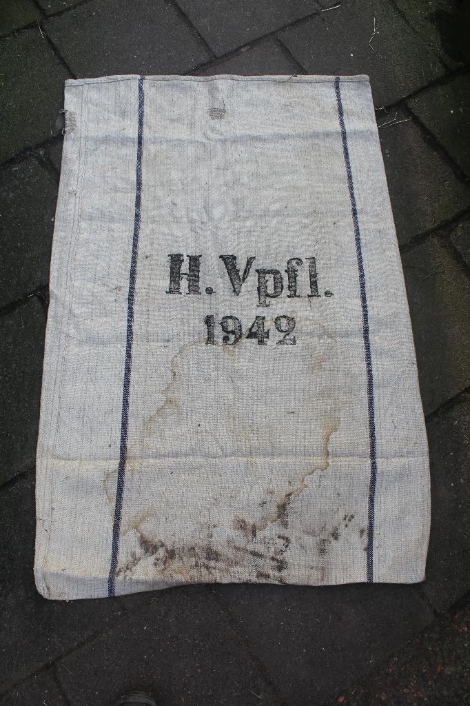 + Duitse Voorraadzak Postzak 1942 H.Vpfl. Rantsoen +, Ophalen of Verzenden, Duitsland