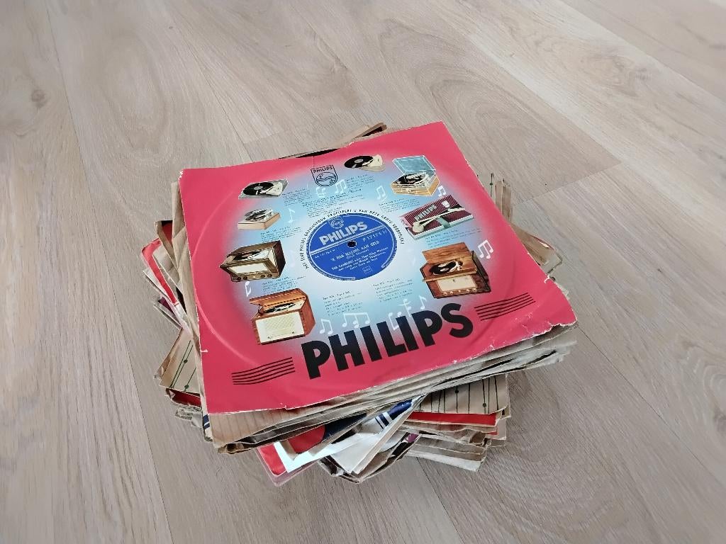 78 toeren platen uit jaren 50, Ophalen, Gebruikt, Overige formaten, Originele persing