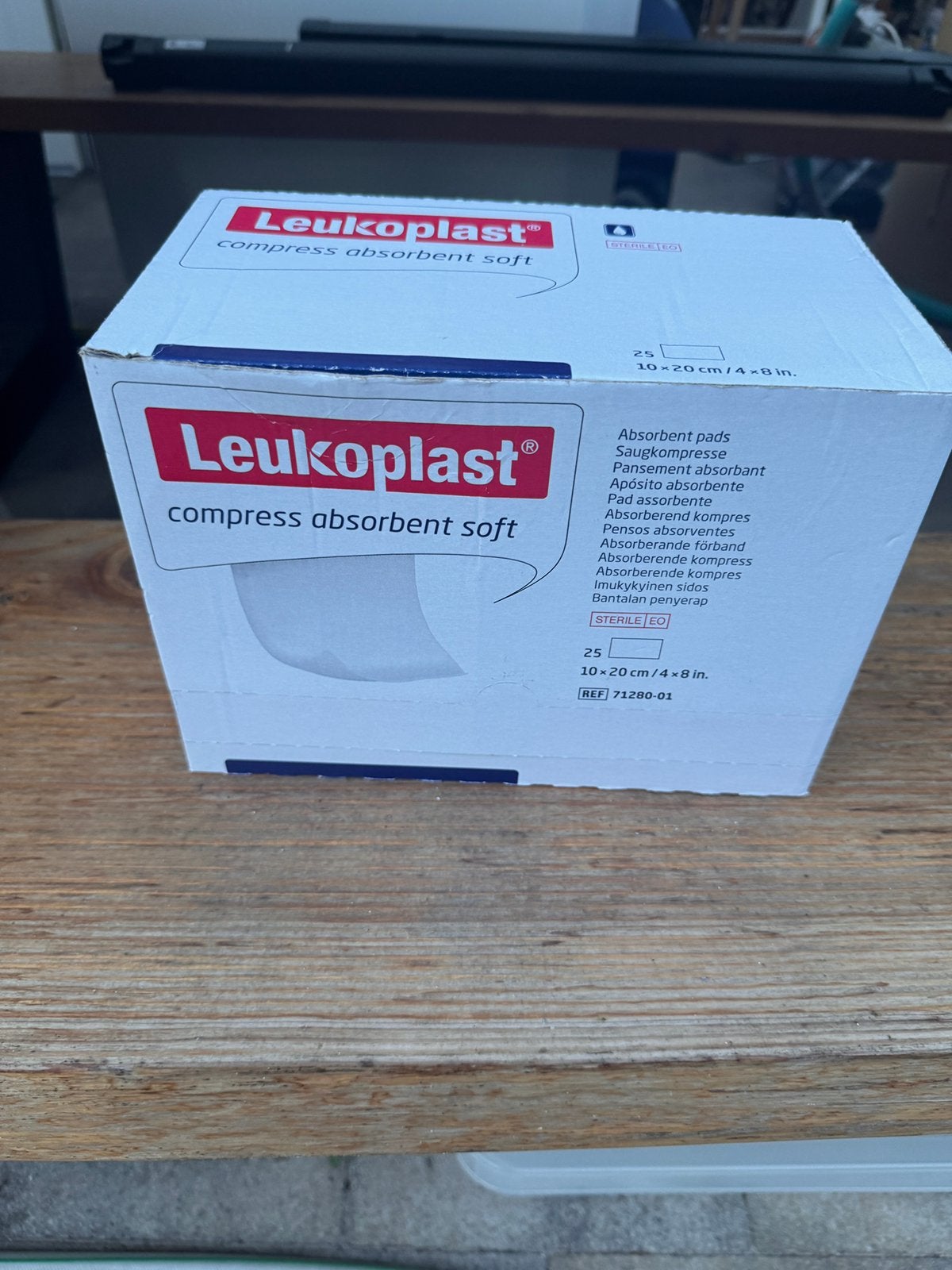 Leukoplast compress absorbent soft, Ophalen, Zo goed als nieuw