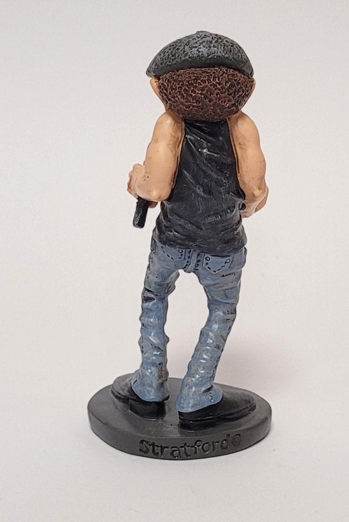 Brian Johnston ACDC Beeldje by Warren Stratford decoratie, Info@deconoord.nl, Deco Noord, Nieuw, Ophalen of Verzenden