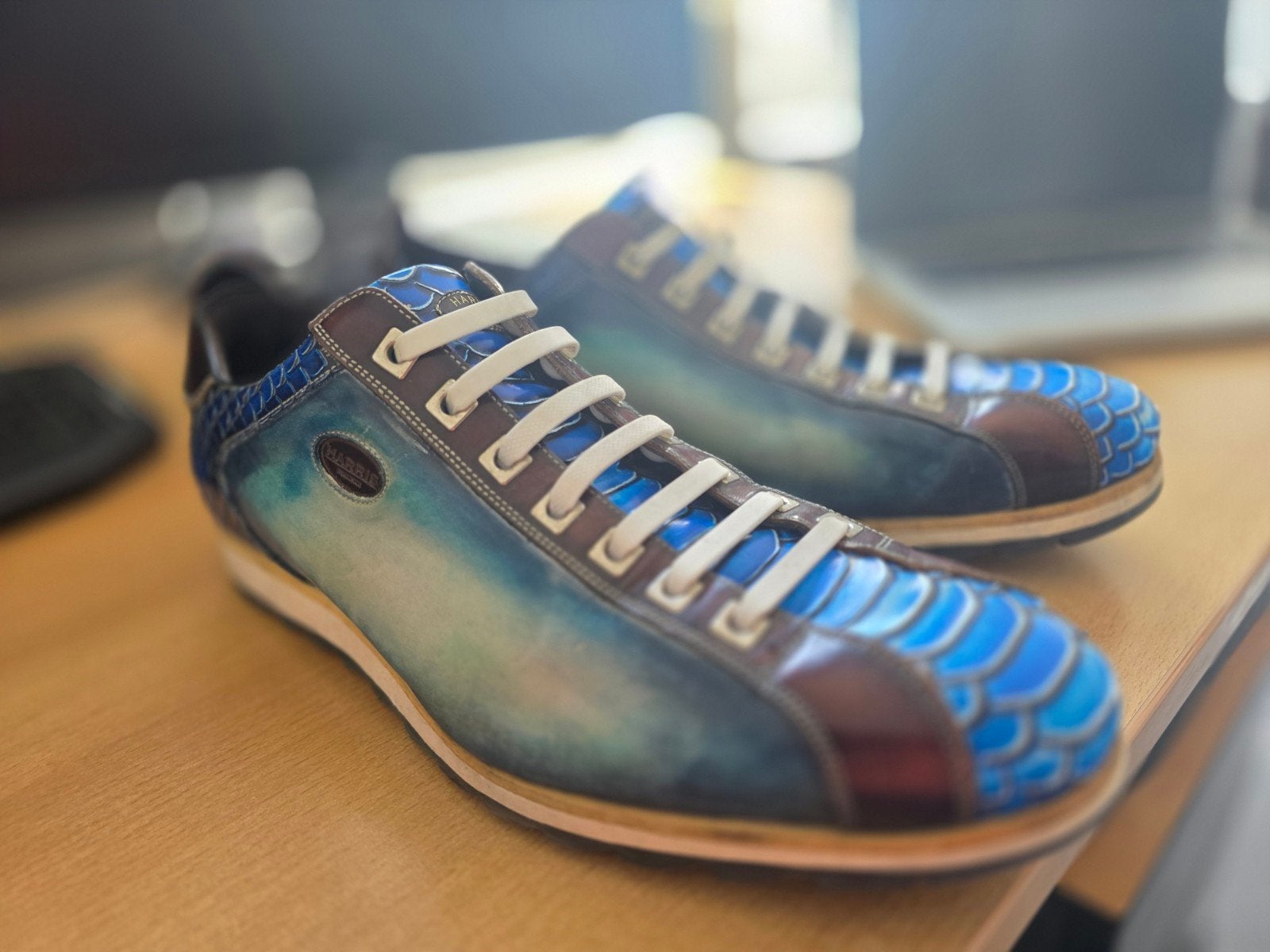 Harris handgemaakte schoenen mt 44/45, Kleding | Heren, Schoenen, Ophalen of Verzenden, Zo goed als nieuw, Overige kleuren, Veterschoenen
