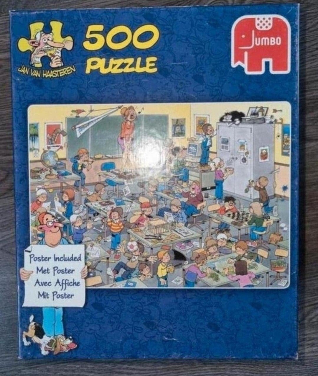 Jan van Haasteren Vang de muis 500stk.
Inclusief poster, Ophalen of Verzenden, 500 t/m 1500 stukjes, Zo goed als nieuw