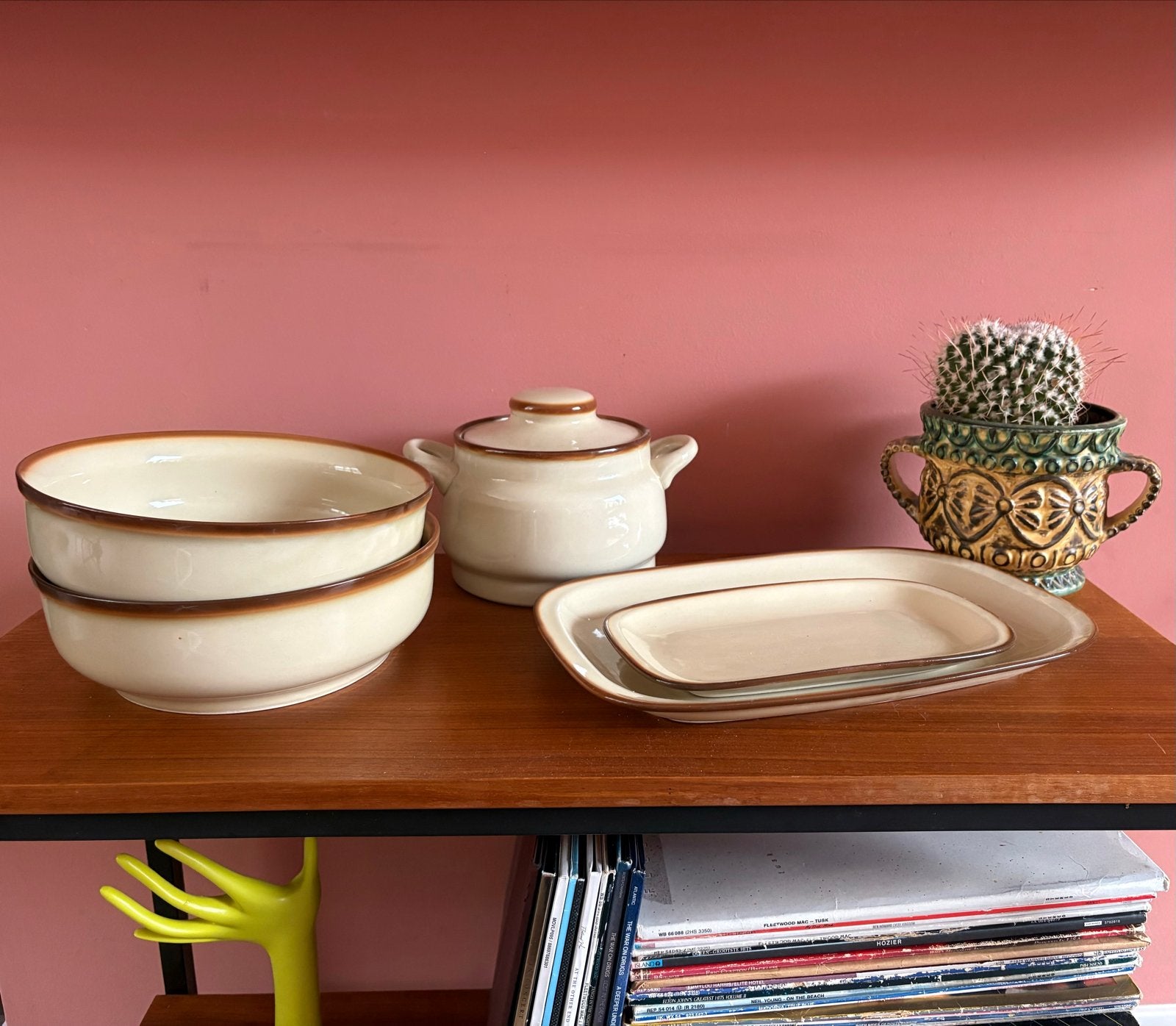 Vintage Pools servies: schalen en dekschaal, Ophalen