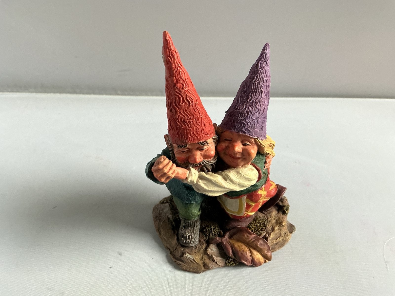 Rien Poortvliet Kabouterbeeldje - Liefdevol Paar, Verzamelen, Ophalen of Verzenden, Gebruikt