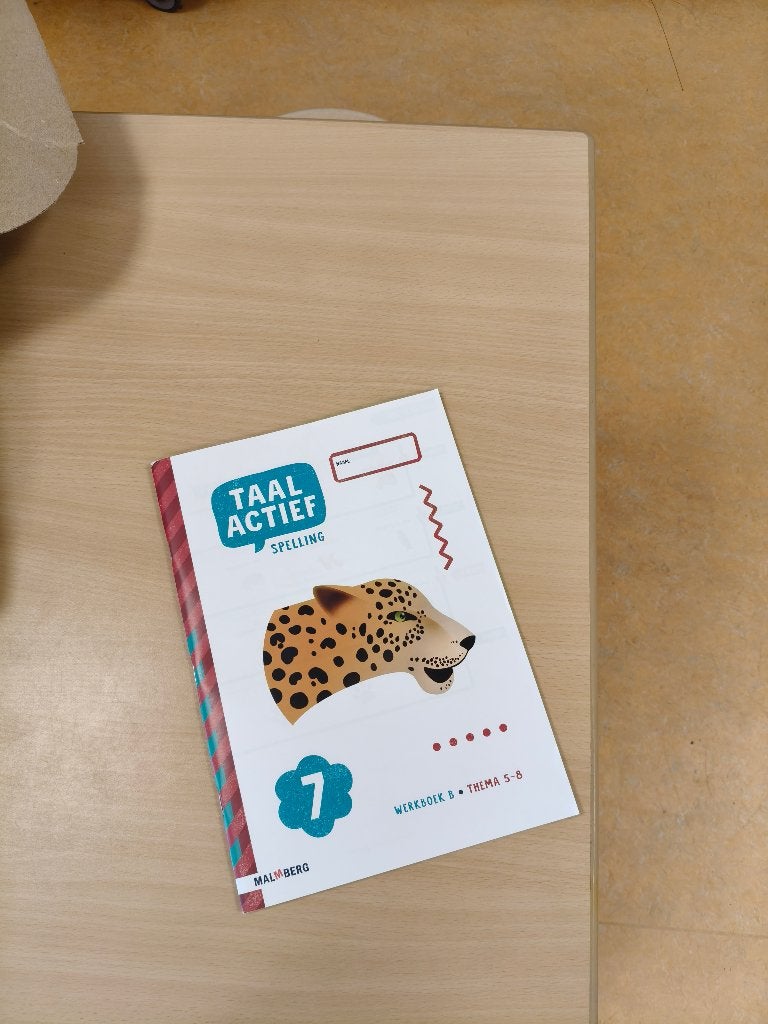 Taal actief spelling groep 7 werkboek b thema 5-8, Malmberg, Nieuw, Ophalen of Verzenden, Nederlands