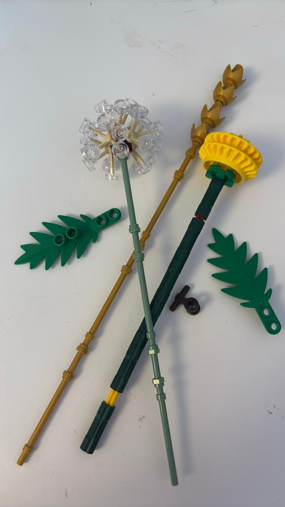 Lego bloemenset (compleet), Ophalen of Verzenden, Zo goed als nieuw