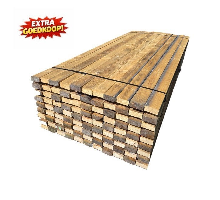 Cls balken 38x89 mm  - Extra goedkoop!, Doe-het-zelf en Verbouw, Hout en Planken, Nieuw, Balk, Vuren, 200 tot 250 cm, 25 tot 50 mm