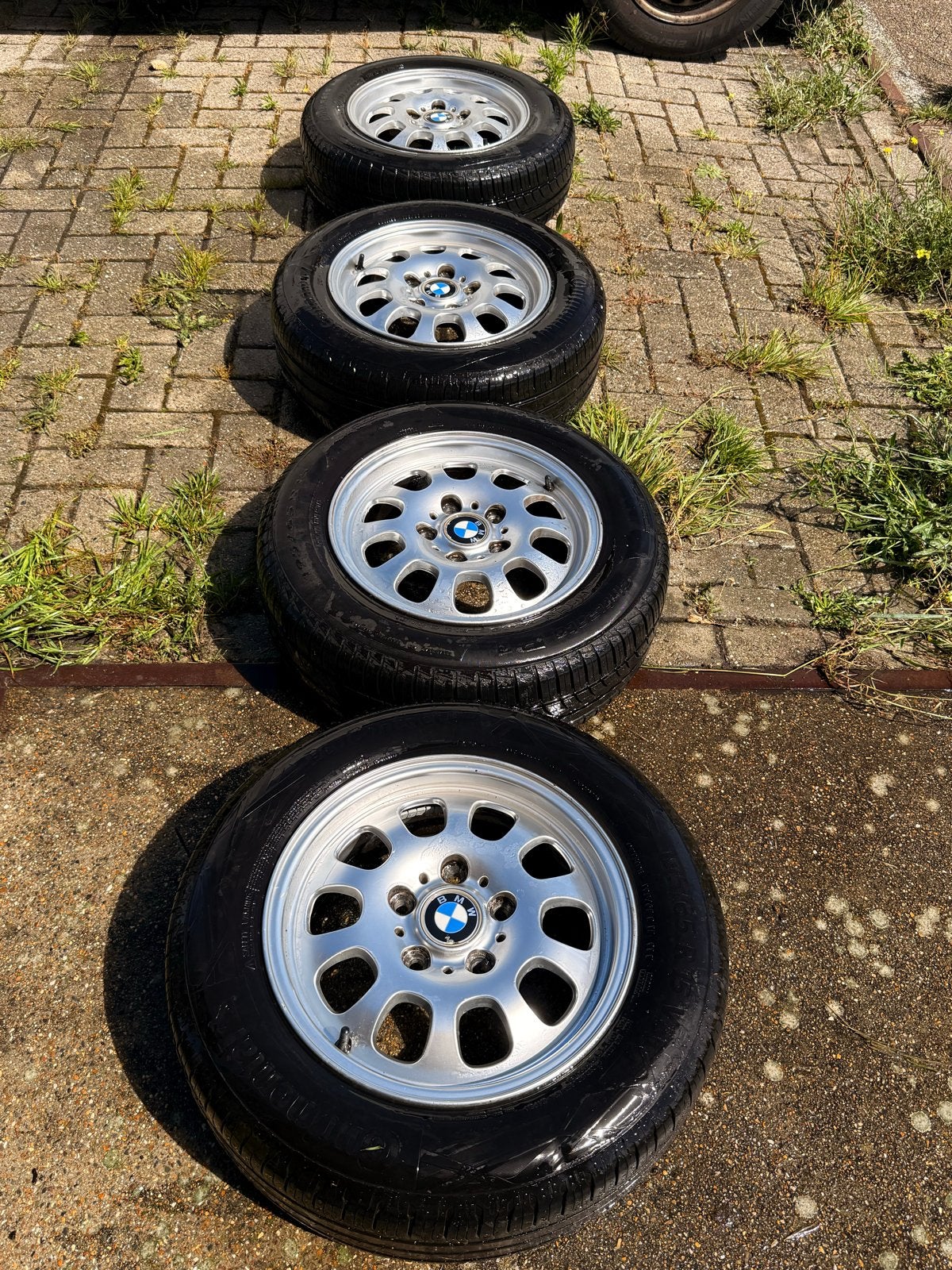 Lichte BMW E46 Velgen 15 inch met goede banden, Ophalen, Nieuw
