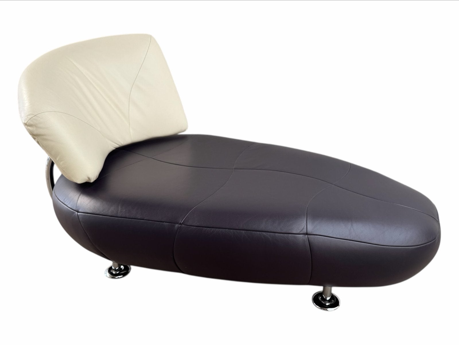 Leolux Kikko fauteuil - Stijlvol en Comfortabel, 100 tot 125 cm, Leer, Ophalen of Verzenden, Zo goed als nieuw