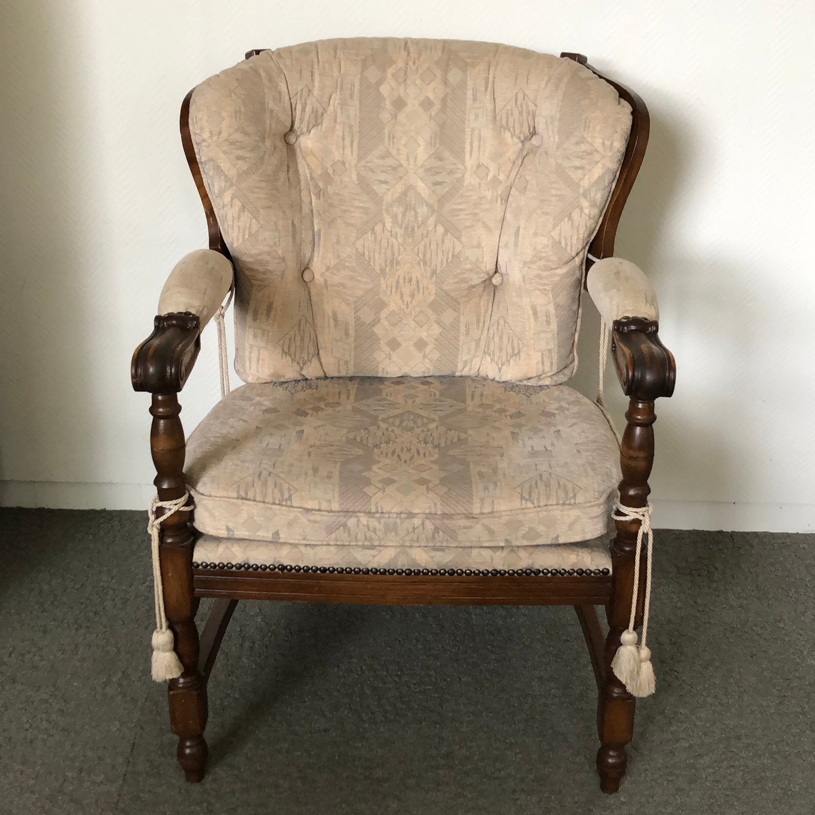 Klassieke giorgetti fauteuil, Ophalen
