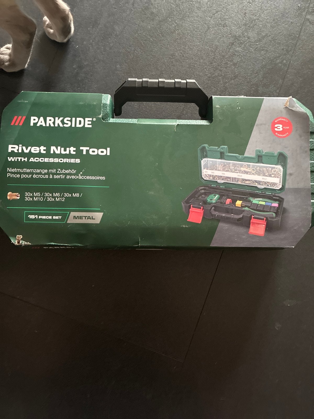 Parkside Rivet Nut Tool - Nieuw in doos, Ophalen of Verzenden, Nieuw, Overige typen, Parkside