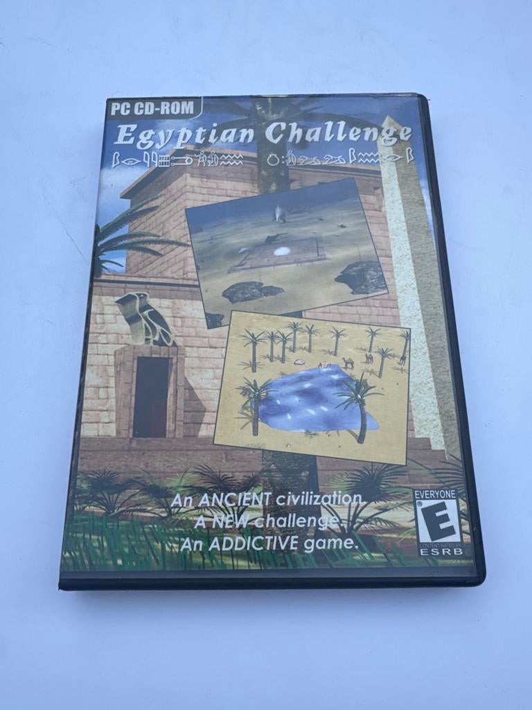 Egyptian Challenge PC CD-ROM - Puzzel & Educatief Spel, Spelcomputers en Games, Games | Pc, Puzzel en Educatief, Gebruikt, 2 spelers