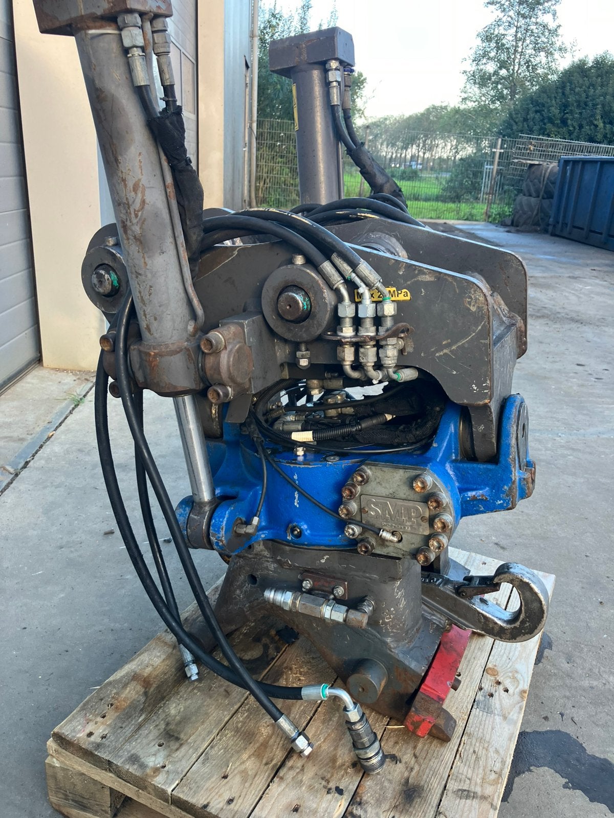 Draaikantelstuk SMP ST10 Kobelco SK75 SK85, Ophalen