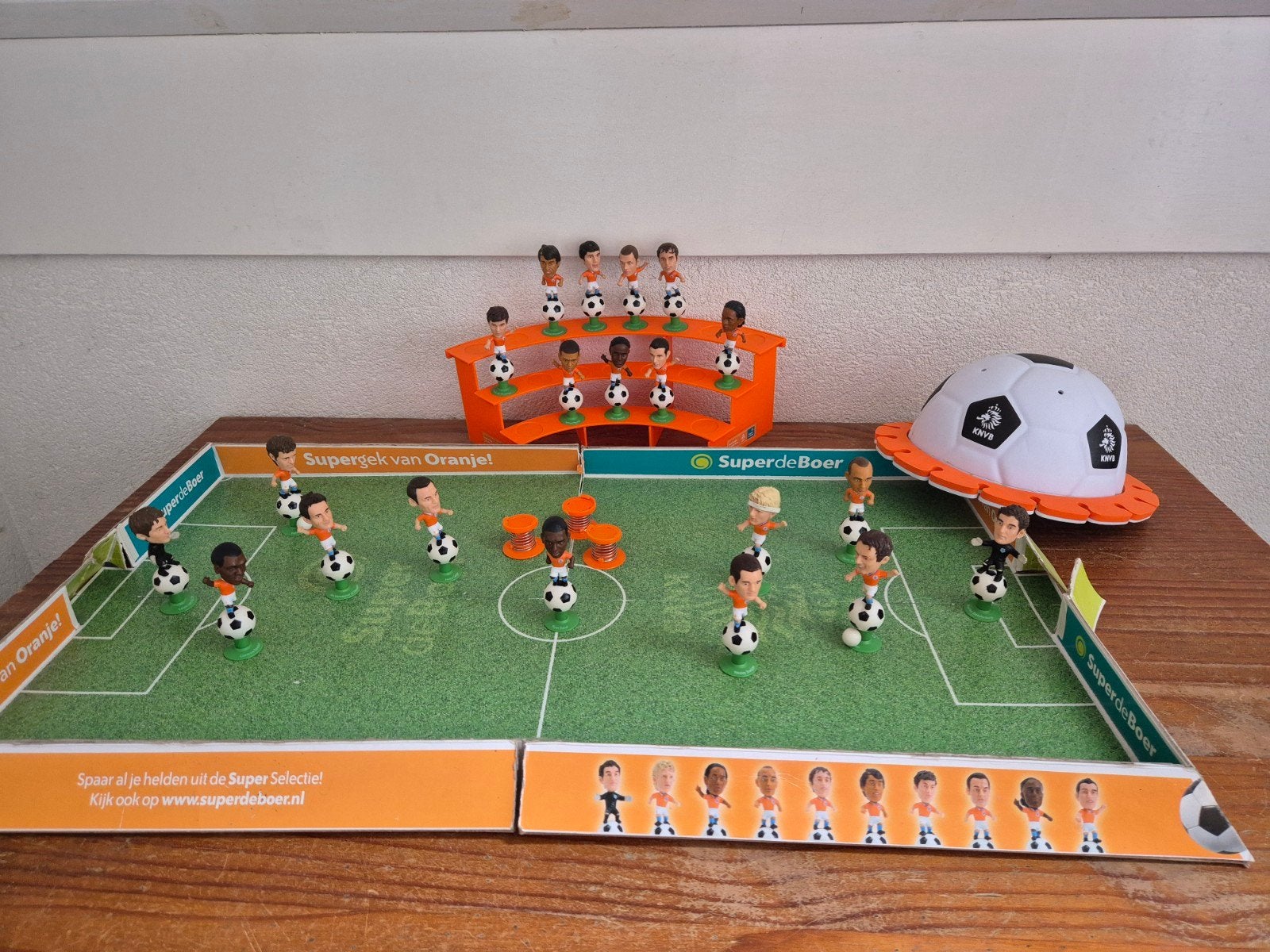 KNVB WK voetbal speelveld super de boer 2008, Ophalen