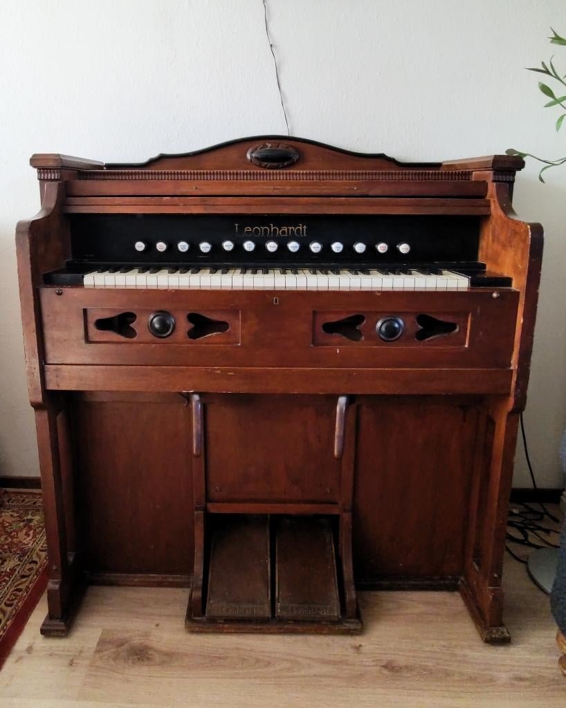 Harmonium Leonhardt, Ophalen, Gebruikt, 1 klavier, Harmonium