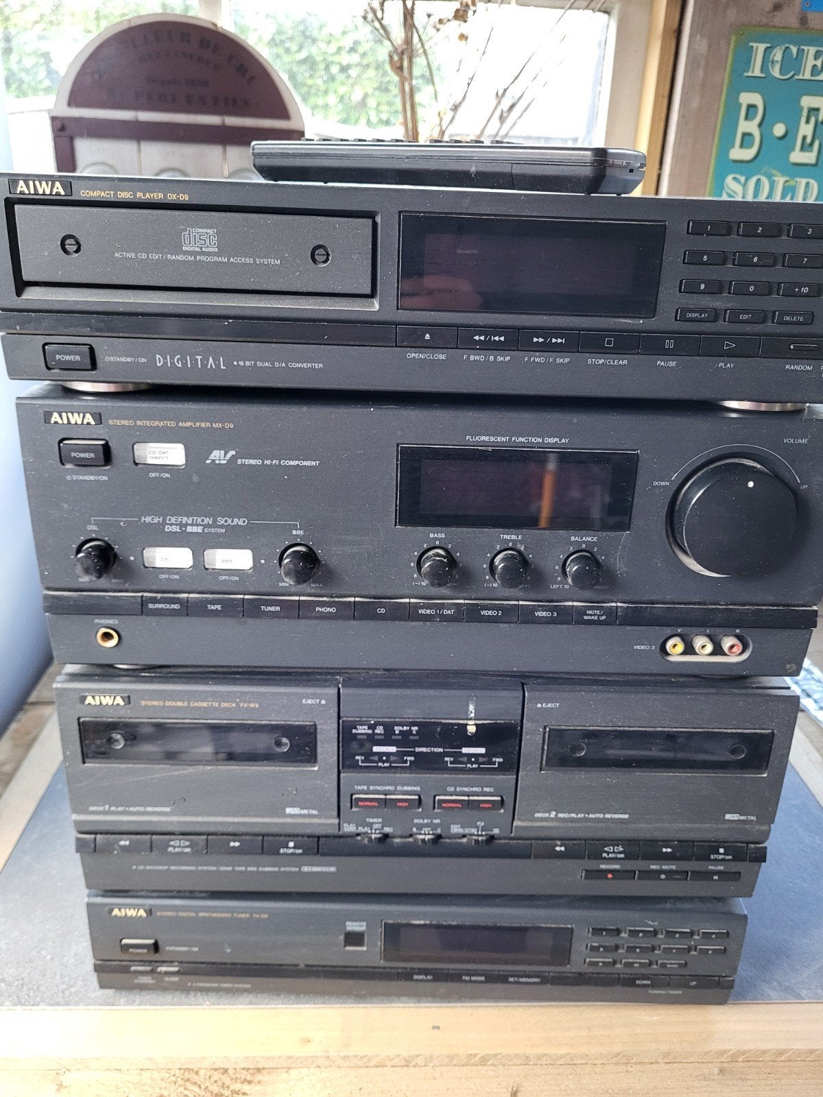 Aiwa Stereotoren met Celestion 5 Luidsprekers, Audio, Tv en Foto, Stereo-sets, Overige merken, Gebruikt, Tuner of Radio, Losse componenten