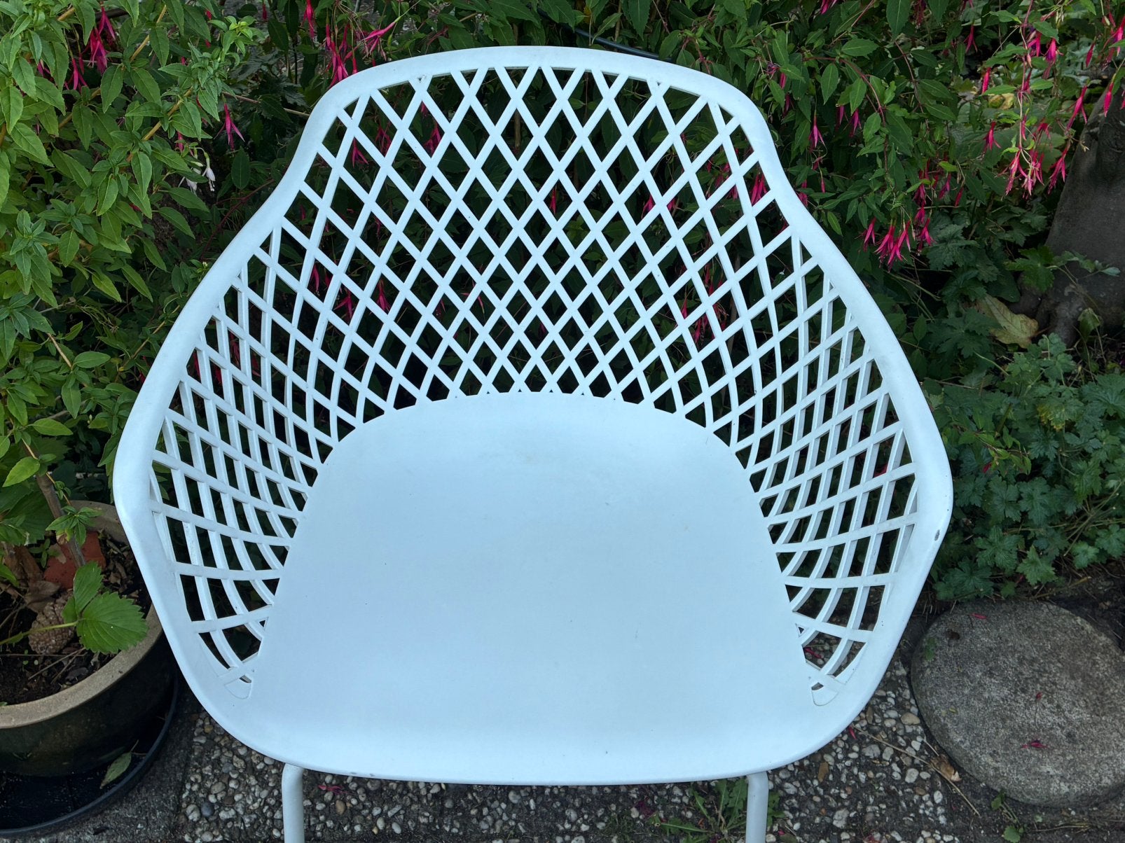 Wakefield design Savona wit  en collectie terrasstoelen, Ophalen, Zo goed als nieuw, Kunststof