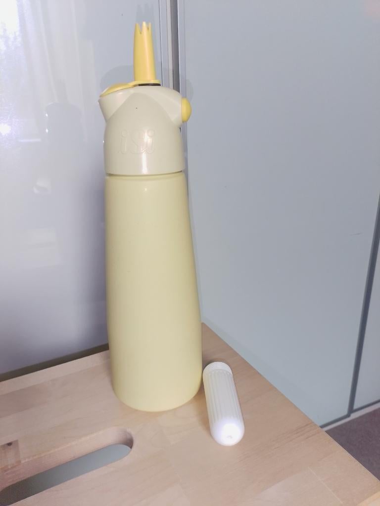 ISI Slagroomspuit / Slagroomkidde, Ophalen of Verzenden, Gebruikt