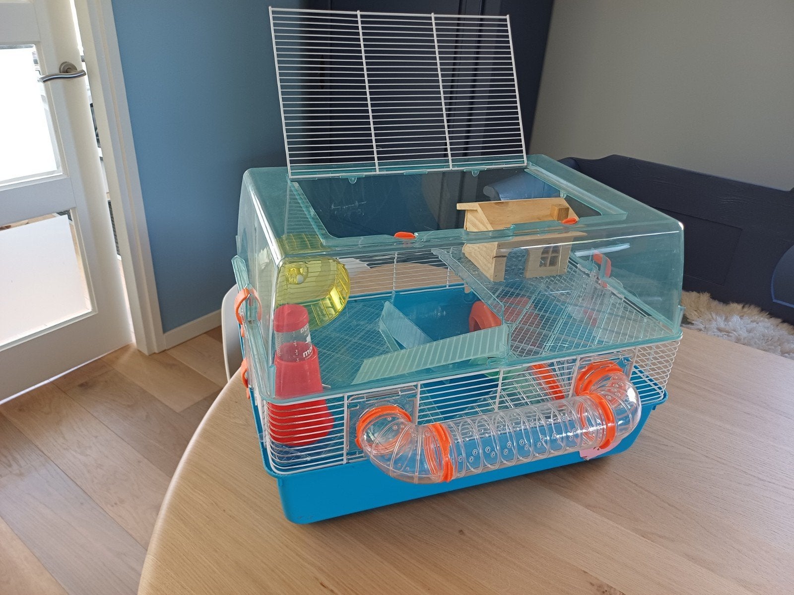 Hamsterhok/ Hamster hok, Dieren en Toebehoren, Ophalen of Verzenden, Gebruikt, Overige typen