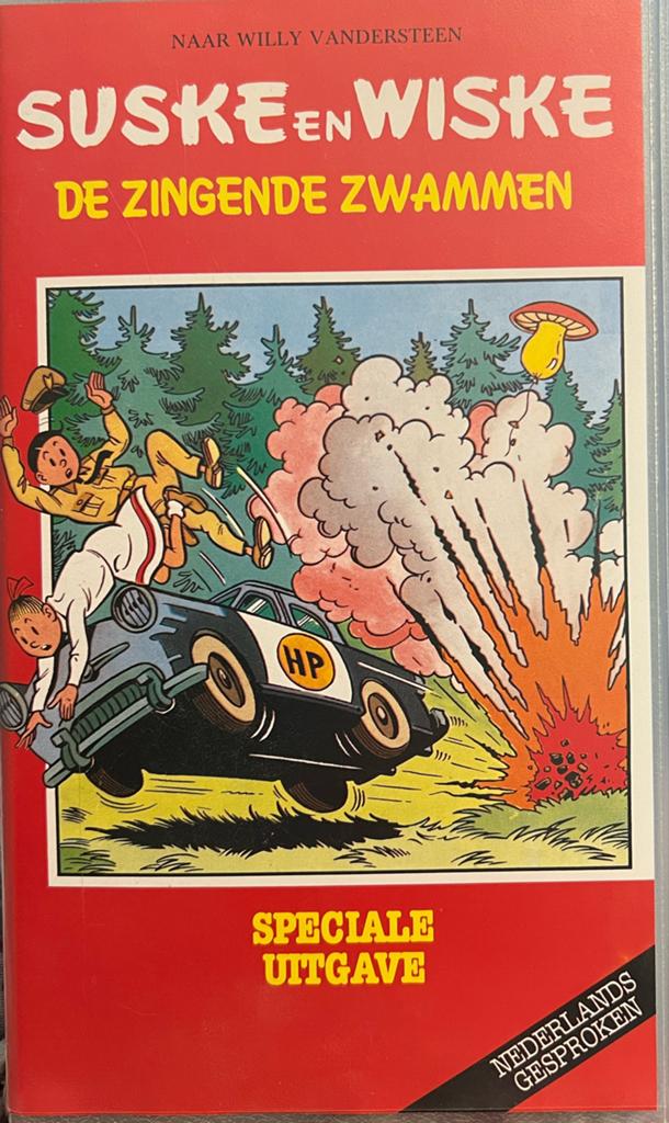 Suske en Wiske: De Zingende Zwammen (VHS), Avontuur, Gebruikt, Alle leeftijden, Ophalen of Verzenden