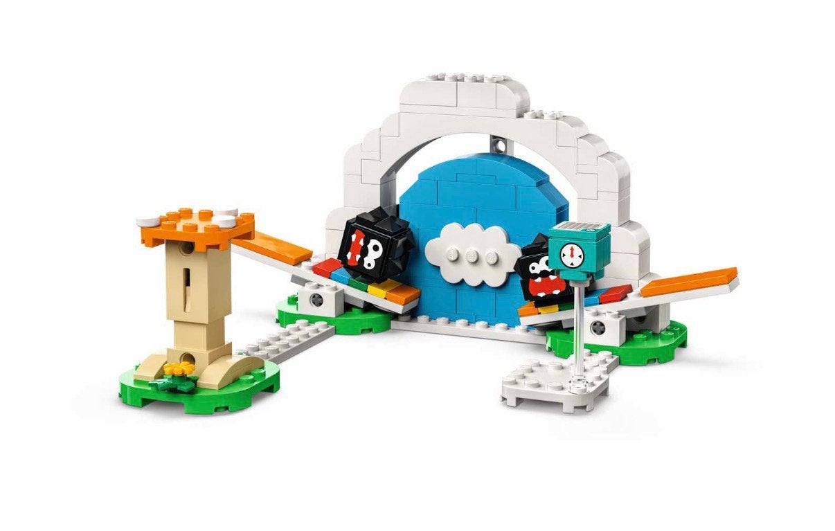 Lego 71405 ~ Super Mario Uitbreidingsset Fuzzies en Flippers, Overige thema's, Lego, Ophalen of Verzenden, Zo goed als nieuw