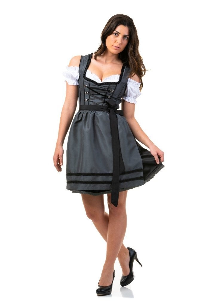 3-delige katoenen dirndl maat 34 tm 44 NIEUW, Carnaval, Maat 42/44 (L), Nieuw, Ophalen of Verzenden