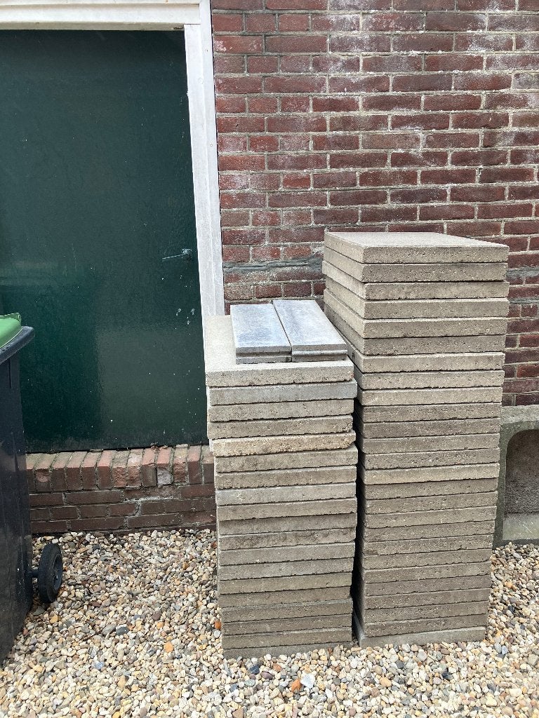 Tuintegels, Tuin en Terras, Ophalen, Gebruikt