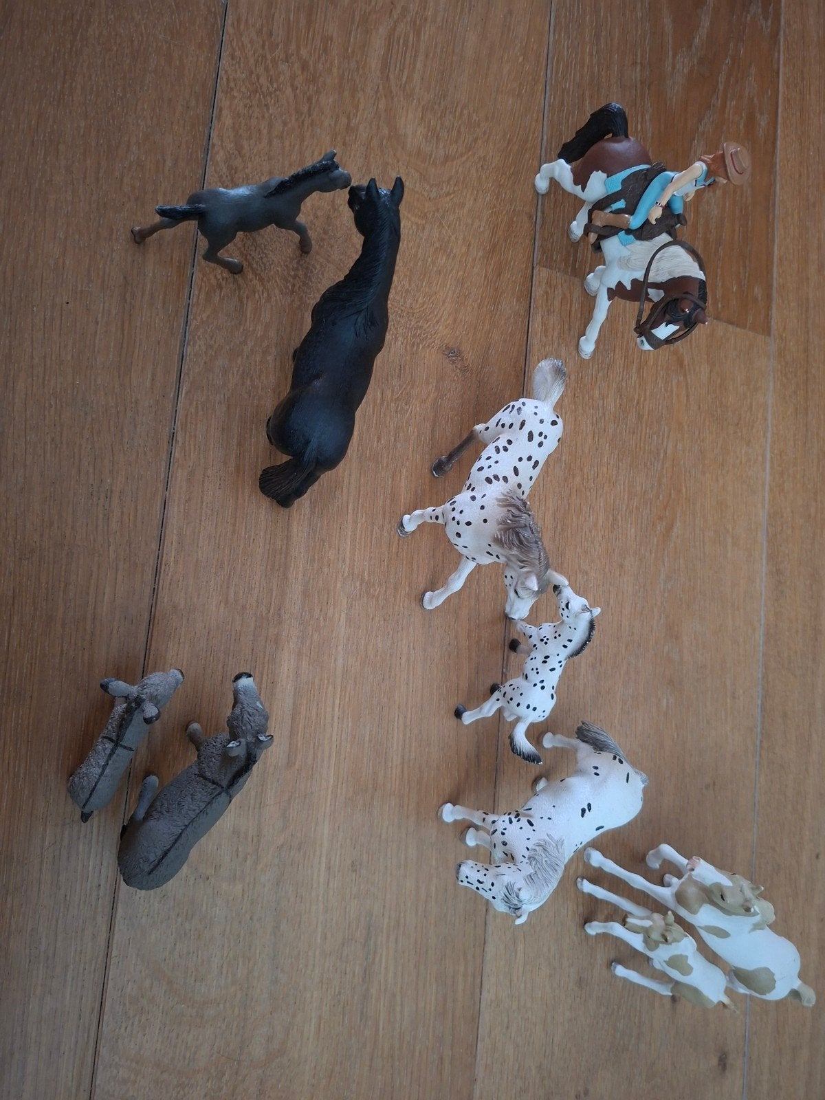 Mooie paarden en ezels Schleich., Verzamelen, Ophalen of Verzenden, Zo goed als nieuw