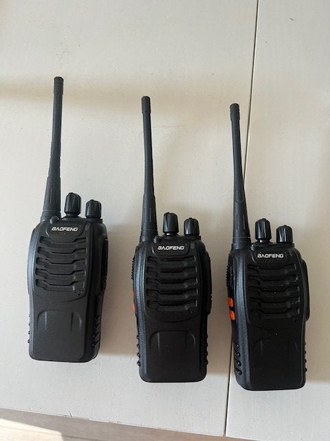 3 Baofeng bf-888s uhf-portofoon- walkie talkies, Telecommunicatie, Portofoons en Walkie-talkies, Ophalen, Nieuw, 2 to 5 km, Portofoon of Walkie-talkie