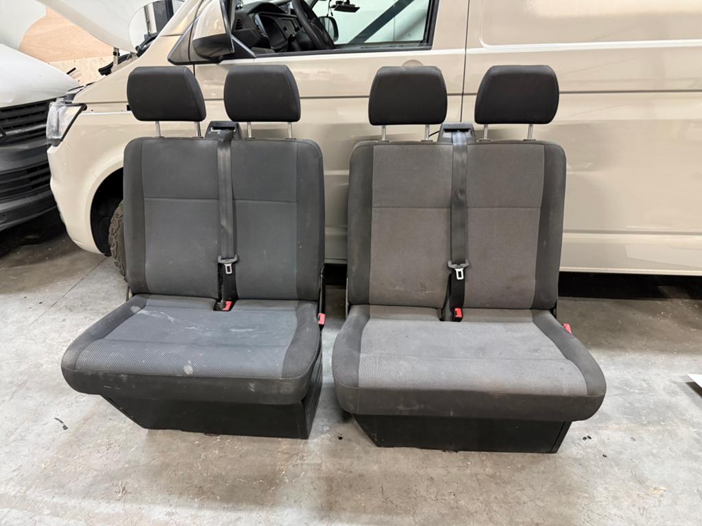 Bijrijders bank Austin en Simora Volkswagen Transporter T6, Auto-onderdelen, Interieur en Bekleding, Ophalen, Gebruikt, Volkswagen