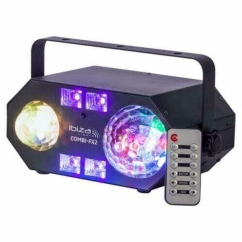 IBIZA COMBI-FX2 4 in-1 Astro, UV, Strobe, Water Lichteffect, ., Nieuw, Ophalen of Verzenden, .