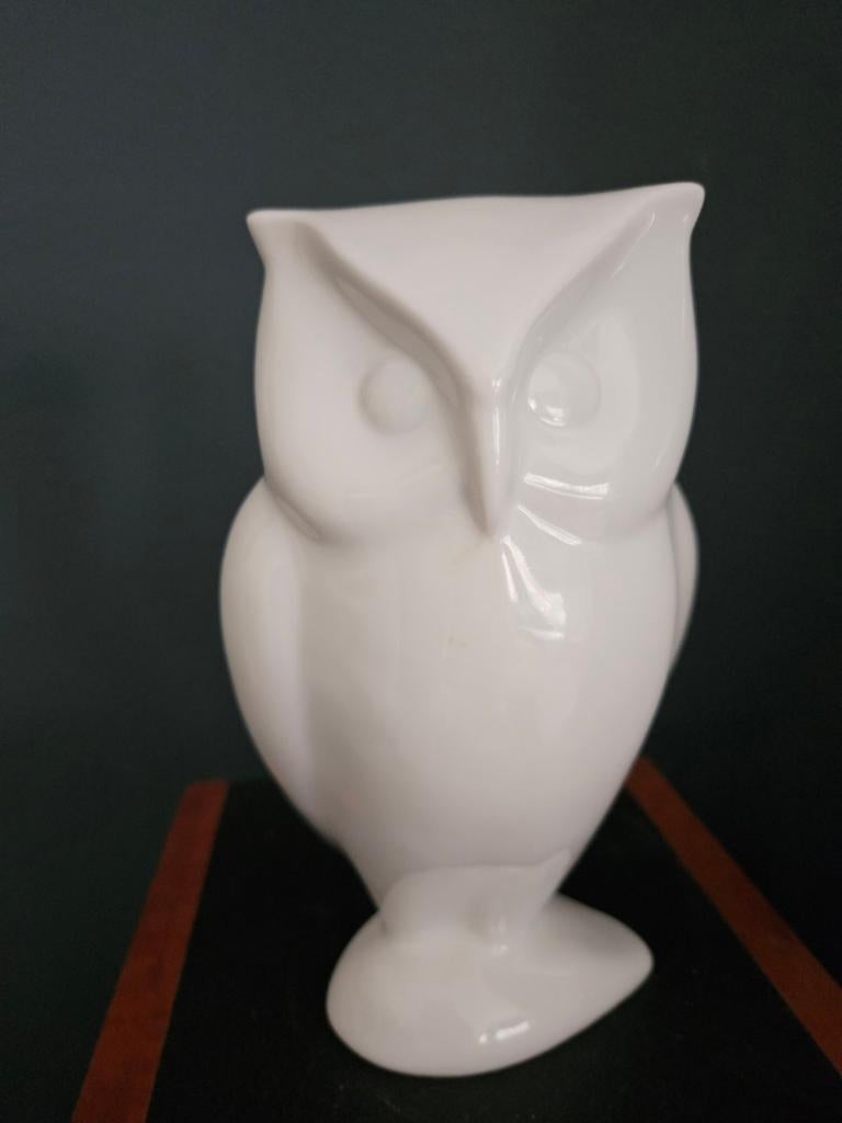 Witte Uil Goebel Ljubisa Misic, Ophalen, Zo goed als nieuw, Modern, Wit