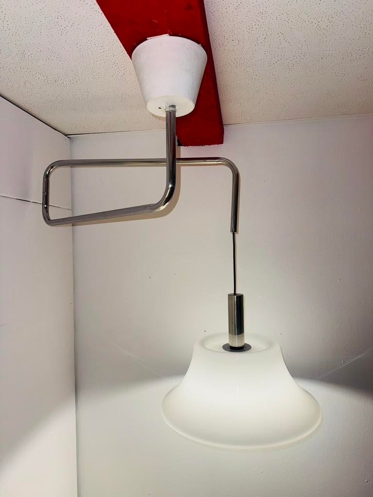 Vintage Design hanglamp Lisa Johansson- Pape stijl lamp, Ophalen of Verzenden, A, A, A