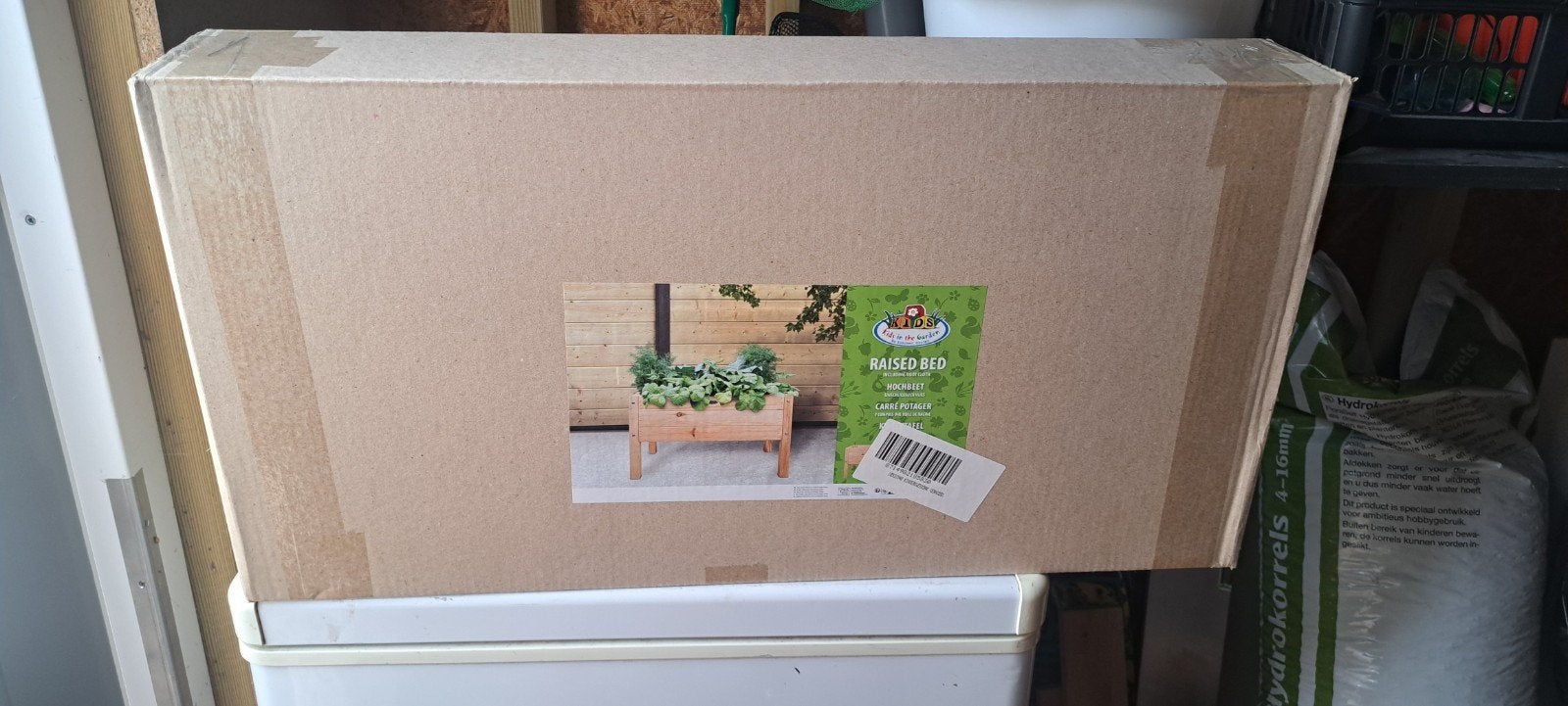 Kinder moestuinbak, Ophalen, 100 cm of meer, Nieuw, 60 cm of meer