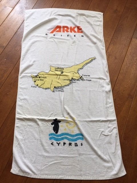 Arke Reizen badlakens, Ophalen of Verzenden, Nieuw, Wit, Handdoek