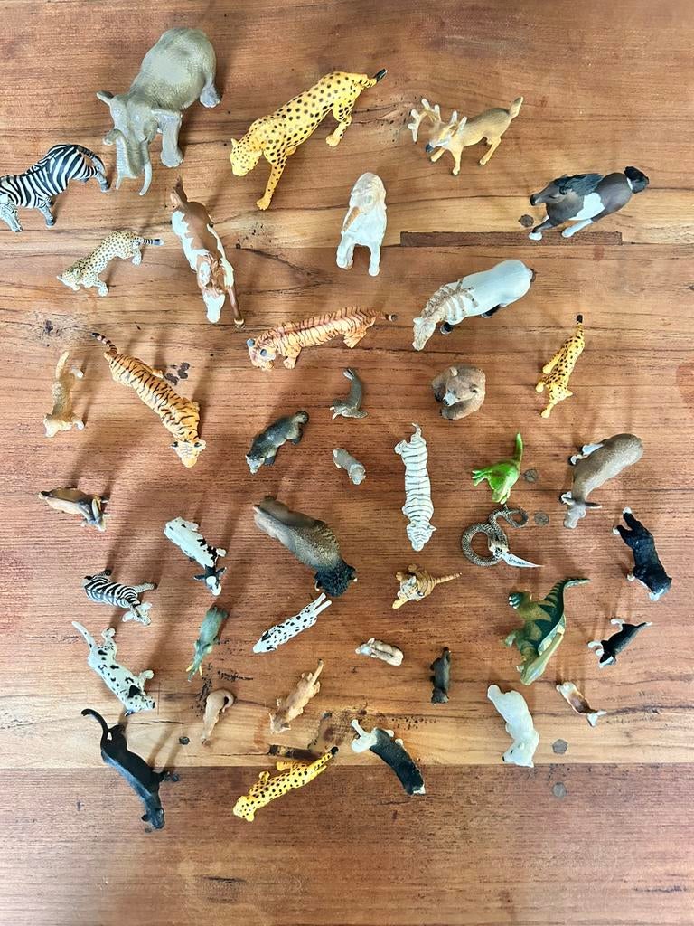 41 Schleich Dieren - Diverse Collectie, Ophalen, Zo goed als nieuw, Jongen of Meisje
