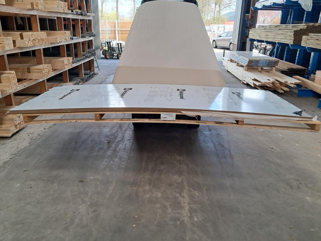 4  Rockpanel platen 8mm  RAL 7004  zie omschrijving, Doe-het-zelf en Verbouw, Overige Doe-het-zelf en Verbouw, Zo goed als nieuw