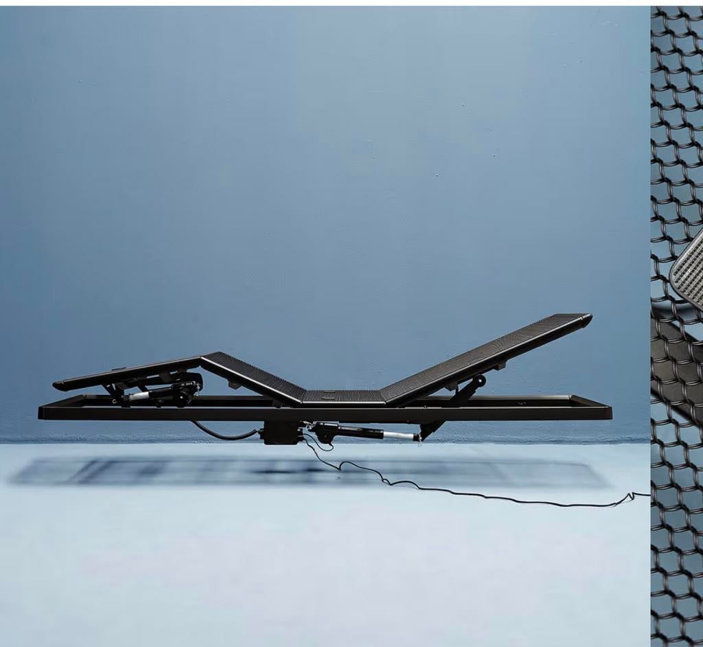 Auping electrische verstelbare bedbodems 90x200, Huis en Inrichting, Slaapkamer | Matrassen en Bedbodems, Ophalen, Gebruikt