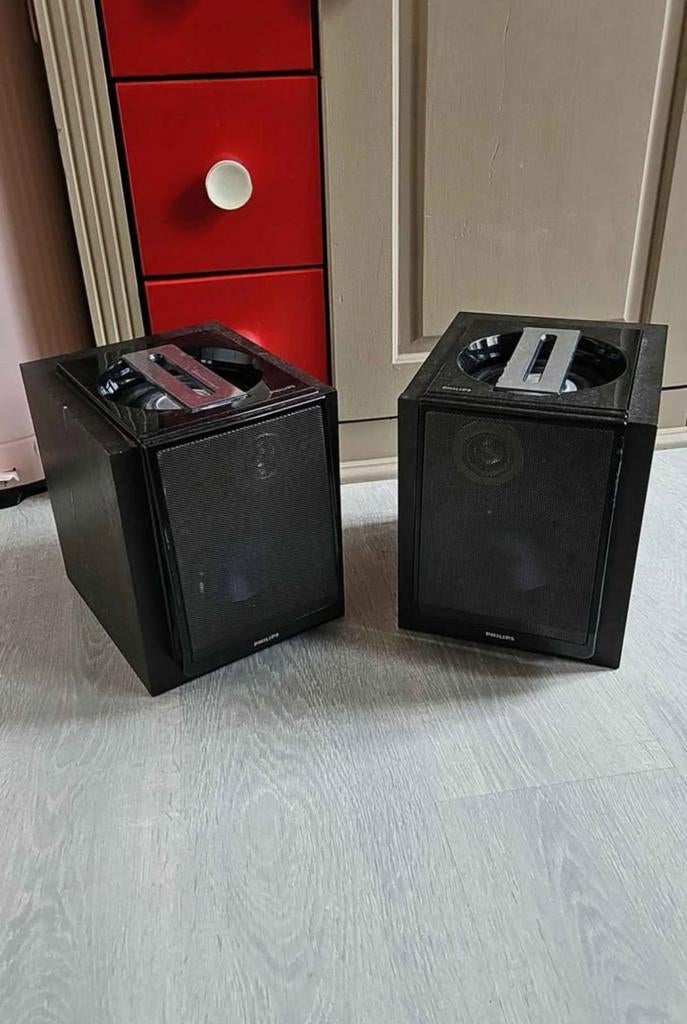 Philips FWB-MC77/01 Speaker Systeem - Zwart, Ophalen of Verzenden