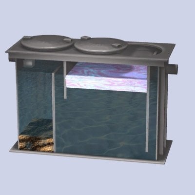 ESEP HDPE Vetafscheider PE-VI 4004 BG - Horeca, Ophalen, Kunststof, Zwart, Overige merken