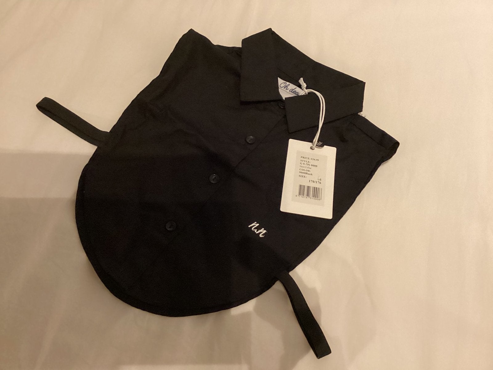 Nik&Nik zwarte blouse maat 176 nieuw, Kinderen en Baby's, Kinderkleding | Maat 176, Ophalen of Verzenden, Nieuw, Meisje, Overhemd of Blouse