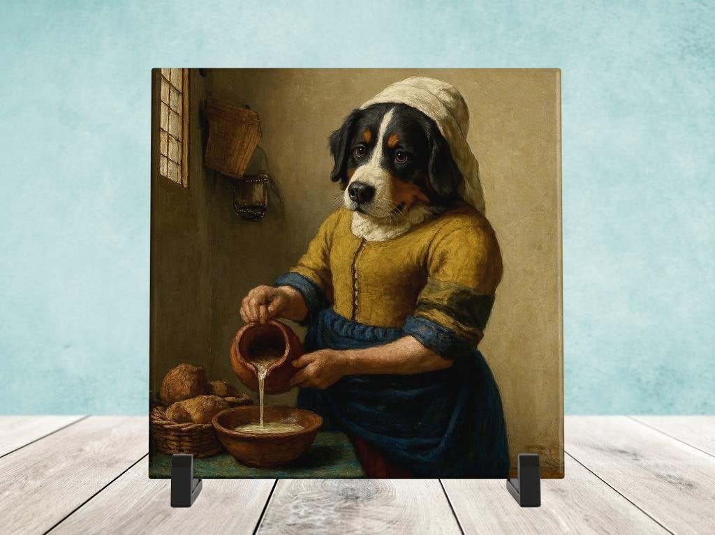 Het Melkmeisje - Berner Sennenhond, Verzenden, Nieuw